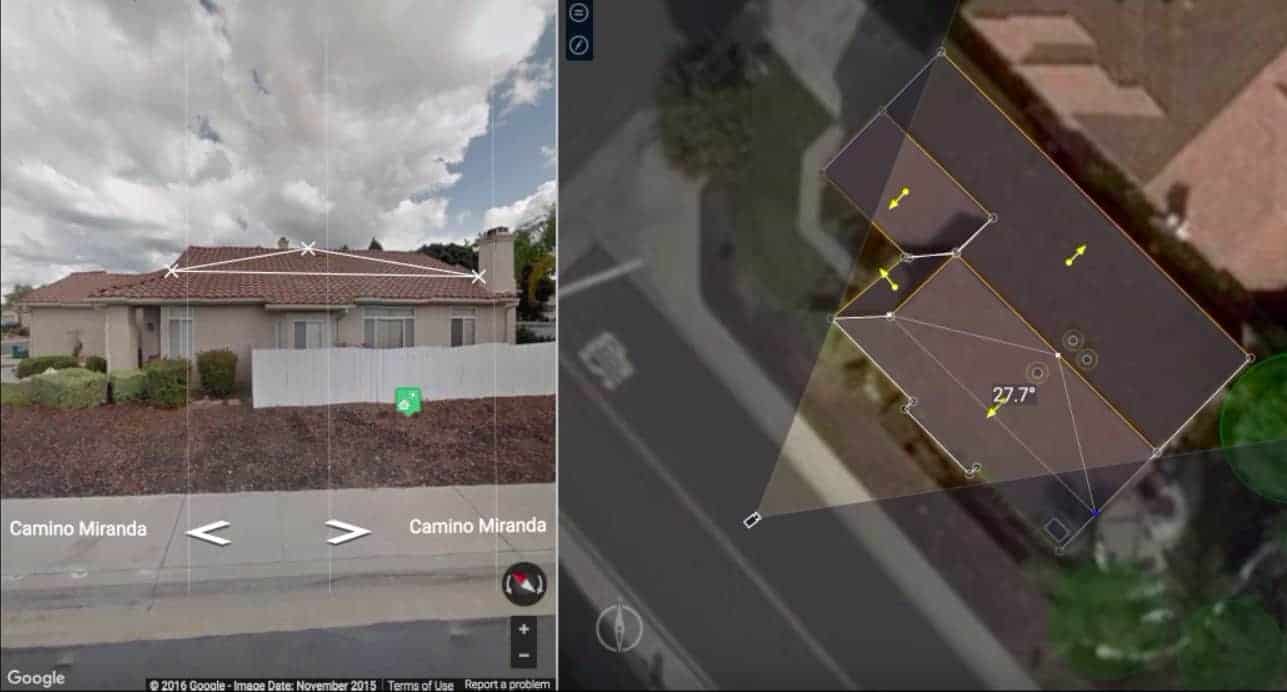 Aurora’s 3-D Metric Estimation tool lets solar designers take site measurements using aerial and streetview imagery Aurora’s 3-D Metric Estimation tool lets solar designers take site measurements using aerial and streetview imagery
