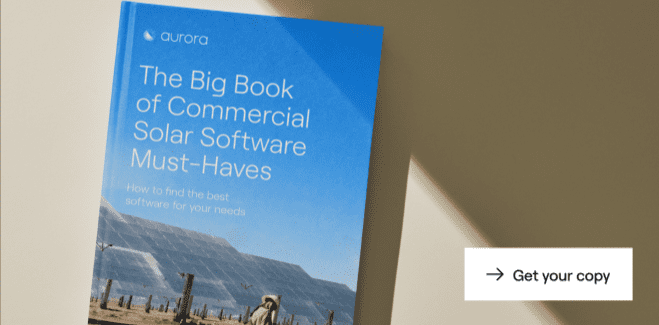 Big book of commercial solar software' promo