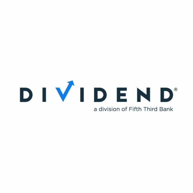 Logo of dividend, a division of fifth third bank.